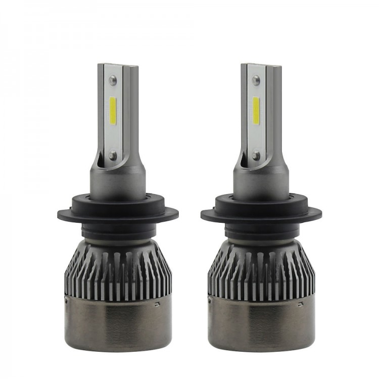 Set becuri LED auto R6 mini, 36W, 7600Lm, 6000k - HB4 - 9006